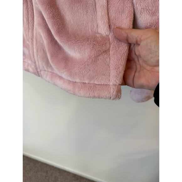 The North Face Fleece Jacket Womens Small Pink Osito Outdoor Classic Full Zip - Picture 6 of 14